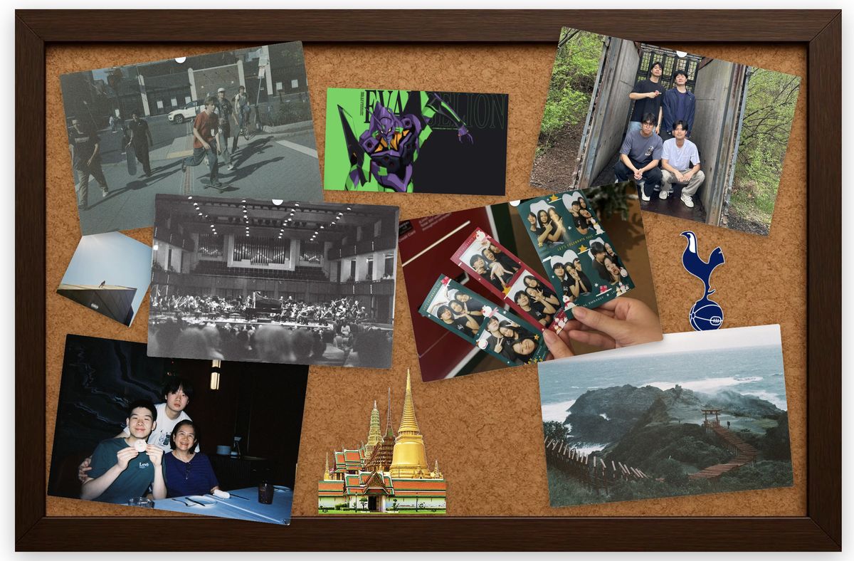 Interactive pinboard